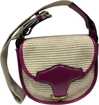 Isabel Marant Crossbodytas - Dames - Handtassen - Beige - ONE Size - Leer - Tassen