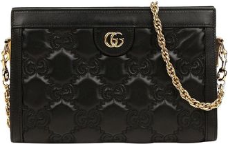 Gucci Gg Matelass&eacute;&copy; Small Leather Shoulder And Crossbody Bag (Authentic Pre-Loved)