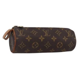 Louis Vuitton Pre-owned Bags, female, Brown, Size: ONE SIZE Pre-owned Pouch