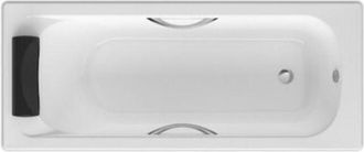 Roca 8433290325027 Roca - Ba&ntilde;era Acr&iacute;lica Rectangular Con Asas 1700x700 - Serie Becool, Color Blanco