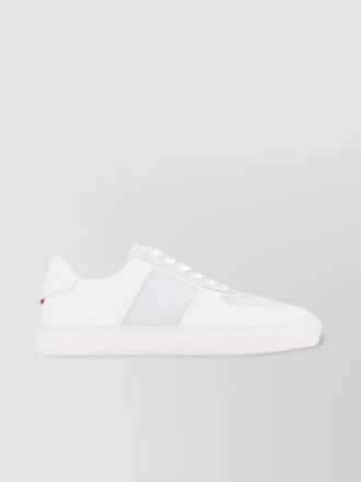 Moncler leather low-top sneakers