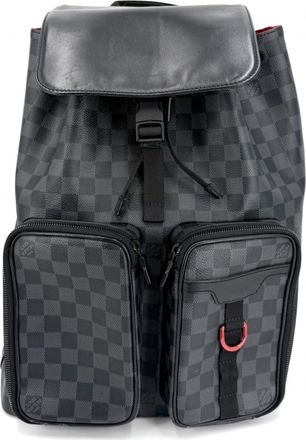 Louis Vuitton Black Damier Graphite Backpack (Pre-Owned)