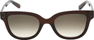 Ferragamo Rectangle Full Rim Sunglasses - Brown