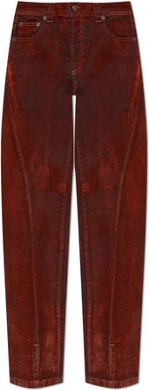 Avavav Avavav, Jeans, Dames, Rood, W28, Denim, Straight-leg Jeans