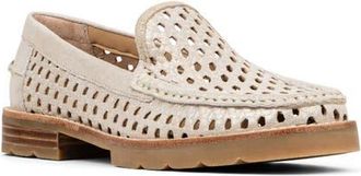 Donald J Pliner Ombree Loafer in Platinum at Nordstrom, Size 5.5