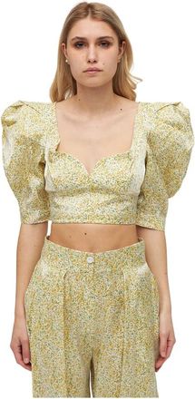 Sabina Mus&aacute;yev Blouses - Dames - Blouses - Geel - M - Polyester - Overhemden