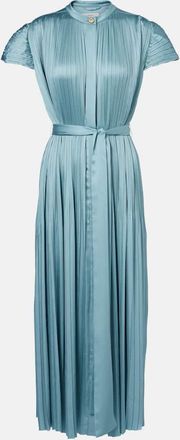 Joseph Phare plisse satin midi dress