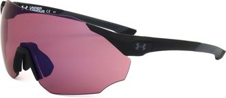 Under Armour UA HAMMER/F Matte Black/Multilayer Violet Oleophobic 99/1/120 men Sunglasses