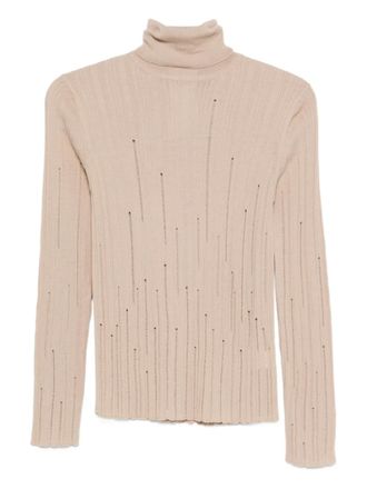 Rame roll-neck seater - Neutrals