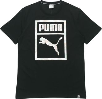 Puma Sports Round Neck Short Sleeve Black 576437-01
