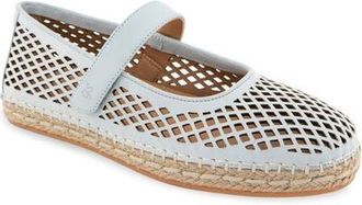 Gentle Souls Sienna Mary Jane Flat in Ballad Blue Nubuck at Nordstrom, Size 5.5