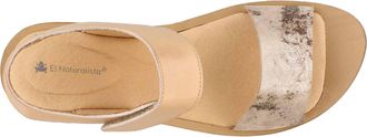 El Naturalista Womens Tulip Fantasy Sandal In Taupe