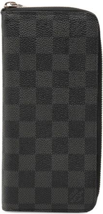 Louis Vuitton Black Damier Graphite Pvc Leather Coin Purse/Coin Case (Pre-Owned)