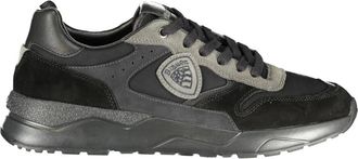 Blauer Ozark 01 Sneaker - Heren - Schoenen - Zwart - Maat: 42 EU Leer