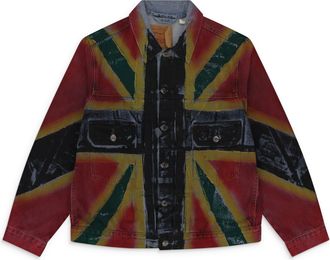 Denim Tears Red Union Jack Type-2 Denim Jacket