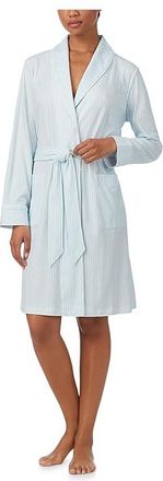 Lauren Ralph Lauren Interlock Robes Womens Jumpsuit & Rompers One Piece Blue Stripe : LG (US 12-14), Cotton