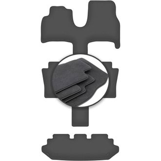 OEM Alfombrillas Premium Para Lancia Phedra 7 Plazas (2002-2010)