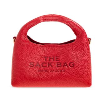 Marc Jacobs Micro Crossbody Sack Bag - Dames - Mini tas - Rood - ONE Size - Leer - Tassen