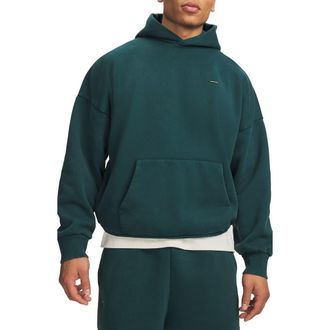 Under Armour Icon Heavyweight Fleece Pullolver Hoodie in Arden Green at Nordstrom, Size Xx-Large