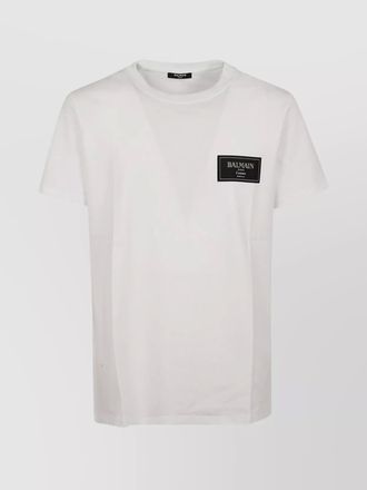 Balmain tailored logo t-shirt - fitted