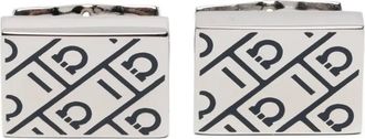 Ferragamo Gemelli squadrati - Argento
