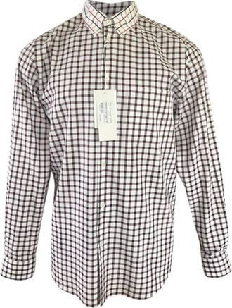 Stella McCartney Check Organic Cotton Shirt Size XL