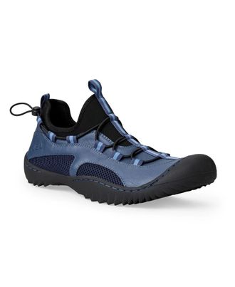 Jambu Jbu Tex Sneaker Mens Navy Low Top Bungee Lace Non-Slip Hiking Shoes ZAP2320