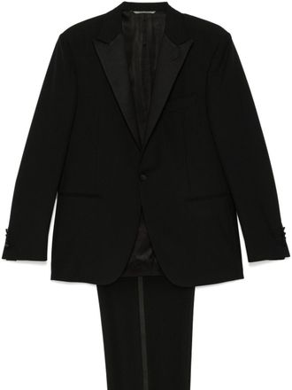 Canali Completo due pezzi pesante - Nero