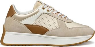 Geox Amabel Stijlvolle Schoenen - Dames - Sneakers - Beige - 40 EU - Schoenen