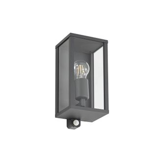 Lindby Lindby L&aacute;mpara De Pared Exterior peldar En Negro Aluminio