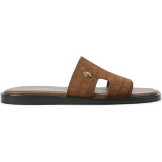 Kurt Geiger Bond Cutout Slide Sandal in Light/Pastel Brown at Nordstrom, Size 12