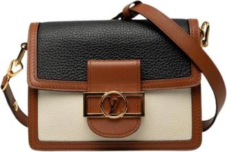 Louis Vuitton Pre-owned Mini Dauphine - Dames - Vintage Schoudertas - Veelkleurig - ONE Size - Leer - Vintage