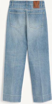 Valentino Pantaloni In Denim Donna BLU 25