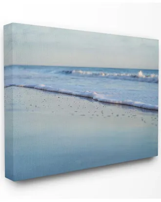 Stupell Industries Coastal Evening Beach Gentle Surf Photograph By Elizabeth Erquhart Canvas Art