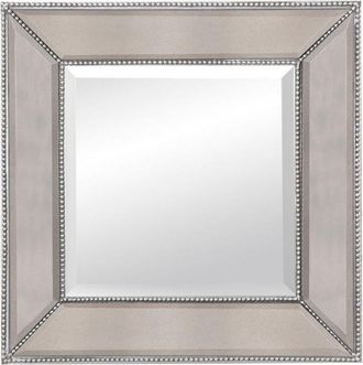 Bassett Mirror Company Beaded Wall Mirror