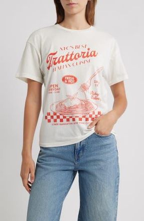Vinyl Icons Spaghetti Graphic T-Shirt in Marshmallow at Nordstrom Rack, Size X-Small