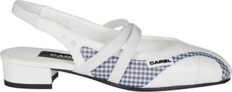 Carel Slingback 01 Pumps - Dames - Pumps - Wit - 36 EU - Schoenen
