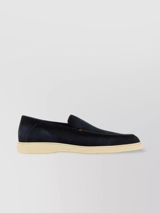 Santoni suede loafers