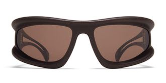 Mykita Marfa 355 Mens Sunglasses Brown Size 70