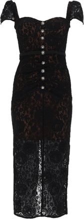 Self Portrait Lace Midi Dress