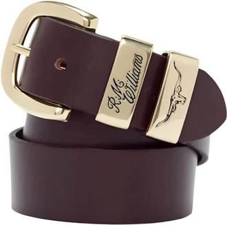 R.M. Williams 1.5 Solid Hide Belt CB444 - Chestnut - 34
