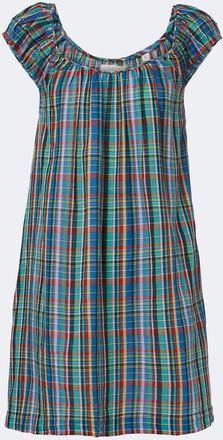 D&ocirc;en D&ocirc;en Faye plaid cotton minidress