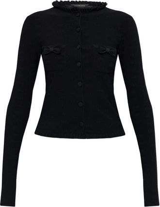Balenciaga Getailleerd Vest - Dames - Vesten - Zwart - L - Leer - Truien & Vesten