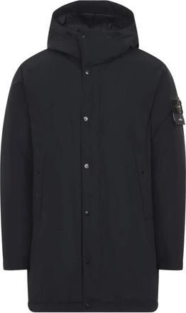 Stone Island Hombre, Abrigos, Negro, Talla: S
