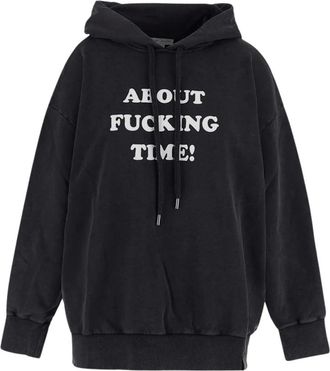 Stella McCartney Hoodies, female, Black, XS, Womens Sweatshirt Fashion