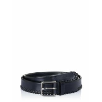 Dolce & Gabbana Herenriem in effen kleur - Heren - Accessoires - Zwart - Maat: 90 CM