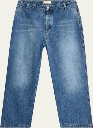 Officine G&eacute;n&eacute;rale Denim Straight-Leg Jeans