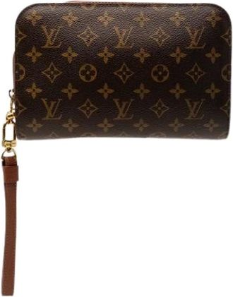Louis Vuitton Pre-owned Clutches, female, Brown, Size: ONE SIZE Pre-owned The Orsay Clutch
