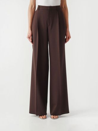 Tagliatore Pantaloni palazzo in lana vergine stretch