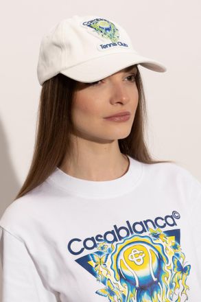 Casablanca Baseball Cap, Unisex, White